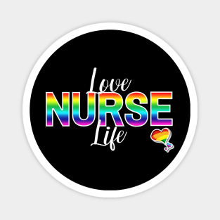 Love Nurse Life Magnet